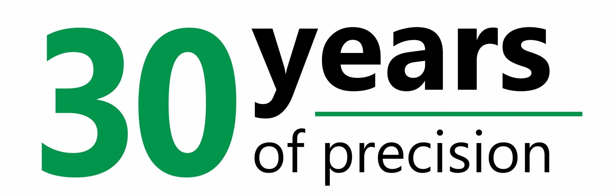 20190827_30yearsofprecision_Logo_ohneHPBRAEM